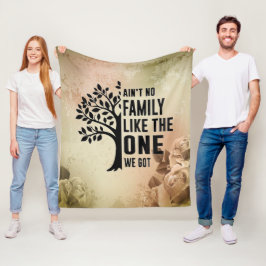 Familj Fleecefilt