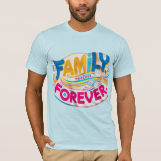 Familj, för evigt t shirt