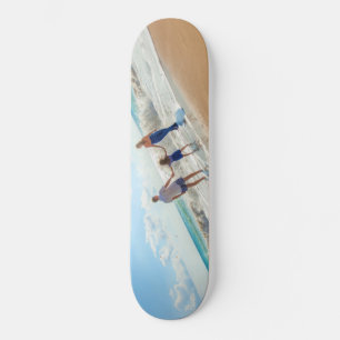 Familj - Foto för Anpassningsbar - Unik design Mini Skateboard Bräda 18,5 Cm