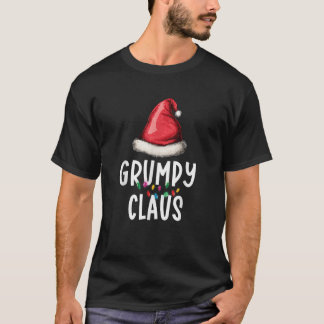 Familj Grumpy Claus jultomten Pajama Match T Shirt