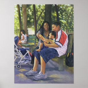 Familj i nationalparken 1999 poster