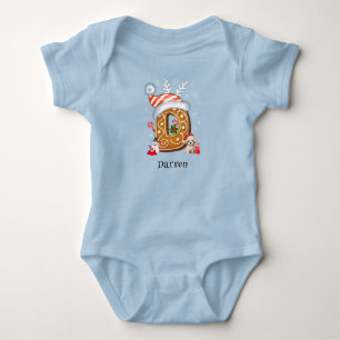 Familj Jul Tomte Pepparkak Brev D Pojke T Shirt