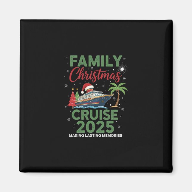 Familj julkryssning 2025  magnet (Framsidan)