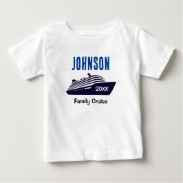 Familj Kryssningsfartyg Baby Flicka Pojke T-shirt