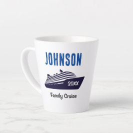 Familj Kryssningsfartyg Senare Mugg Kryssning Pres