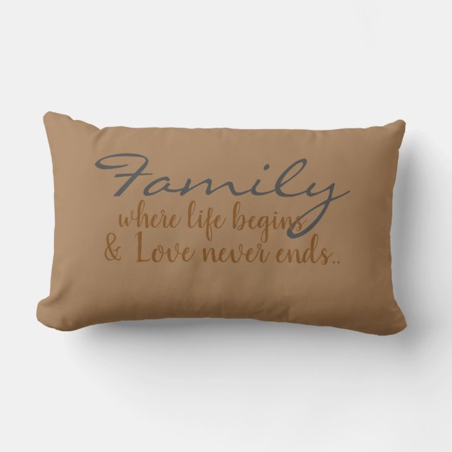 Familj Lumbarkudde (Framsida)