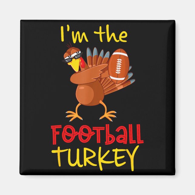 Familj Matchande Thanksgiving Kostym Outfit Uni-vu Magnet (Framsidan)