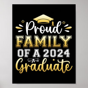 Familj med 2024 Student, högre Studenten Manar Wo Poster