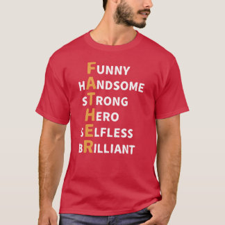 Familj med daggåvor från far kärlek far t shirt