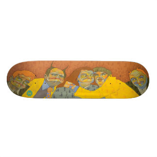 Familj Mini Skateboard Bräda 18,5 Cm