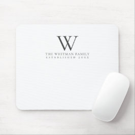 Familj Monogram Elegant Musmatta