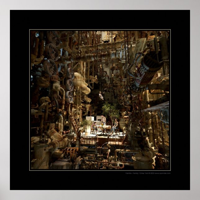 Familj (natt) / Familjeskrift (enhet) Poster (Framsidan)