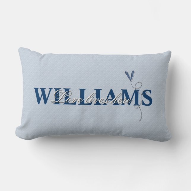 Familj och Kärlek Lumbarkudde (Framsida)