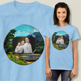 Familj på Mismaloyafloden 0350 T Shirt