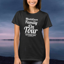 Familj på Tour Helgdag T-Shirt