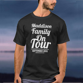 Familj på Tour Helgdag T-Shirt