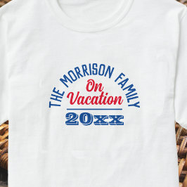 Familj på Vacation T-Shirt