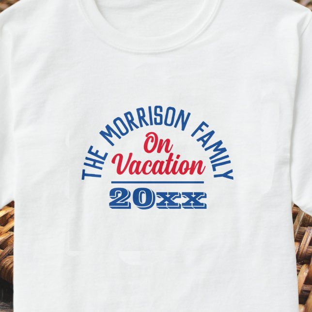 Familj på Vacation T-Shirt (Skapare uppladdad)