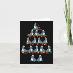 Familj Pajama Sets Julmatchning Sea Lejon Xma Kort