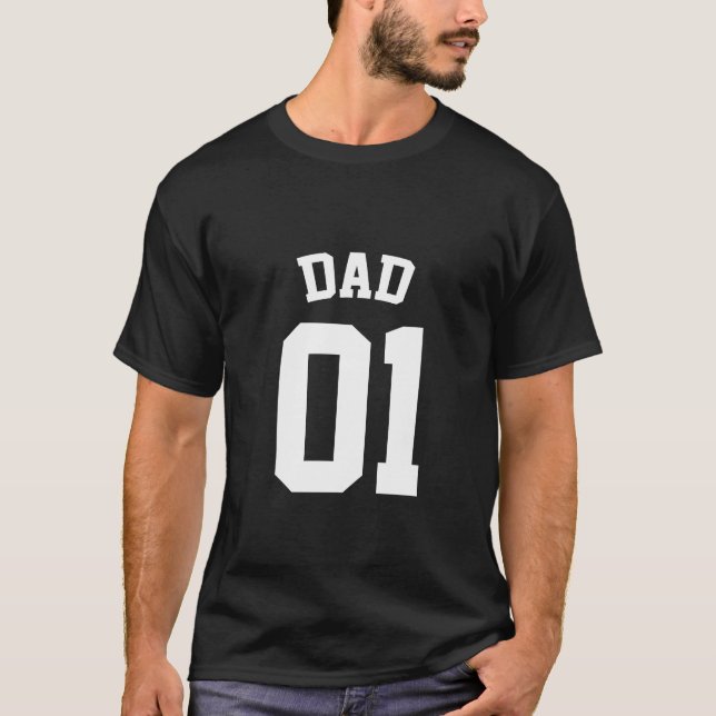 Familj - pappa 01 t shirt (Framsida)