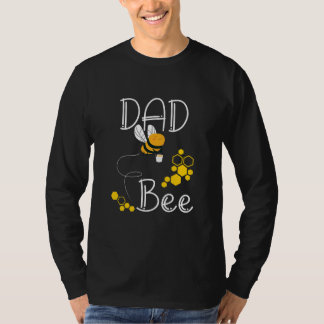 Familj Pappa Bie Tröjor Pappa Första Bie Dag