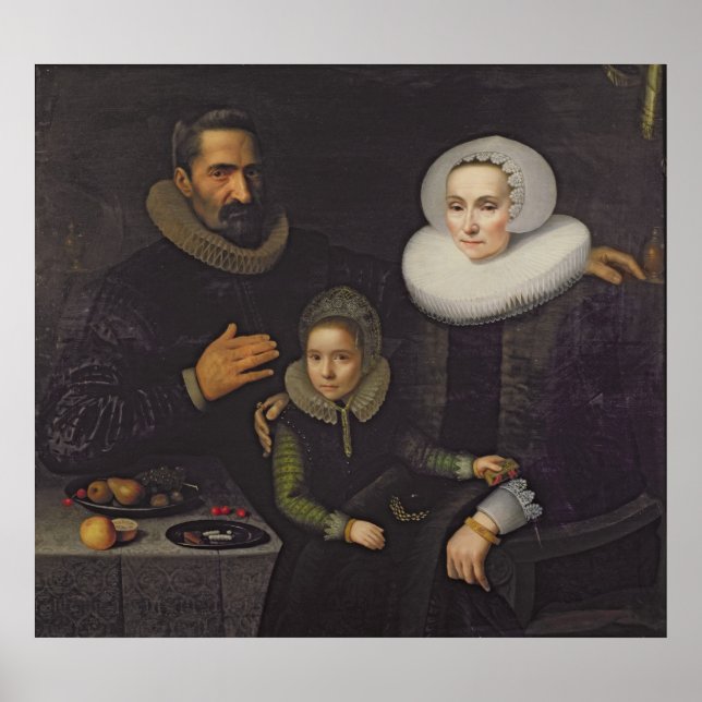 Familj Porträtt Poster (Framsidan)