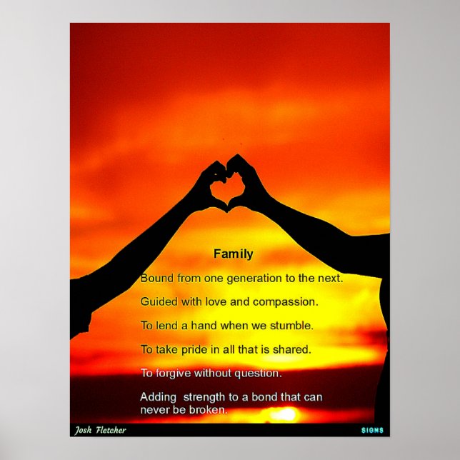 Familj Poster (Framsidan)