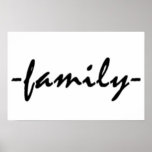 Familj Poster