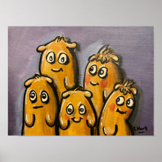 Familj Poster av Celestine