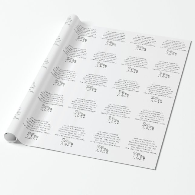 Familj Presentpapper (Utrullad)