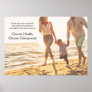 Familj som Poster vid Beach Chiropraktic