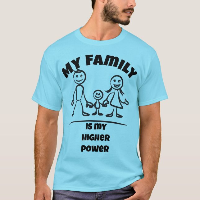 Familj T-Shirt (Framsida)