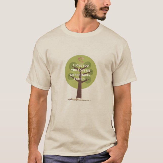 Familj T-Shirt (Framsida)