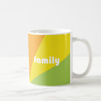 familj | teaghlach (skotsk gaelisk översättning) kaffemugg
