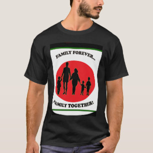 Familj tillsammans för att hålla Händer på Unity S T Shirt