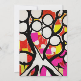 Familj Träd Julkort