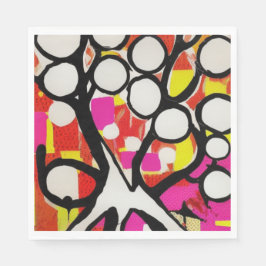 Familj Träd Pappersservett