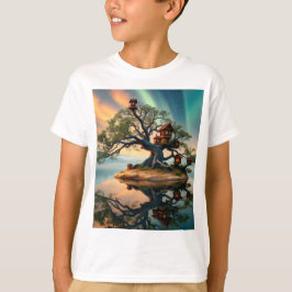 Familj Träd & Surfing Mouse Kids T-Shirts