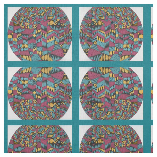 Familj Träd Tyg (Provkarta)