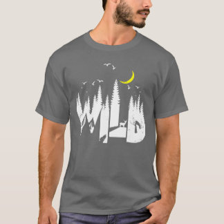 Familj Utomhus Campingutflykt Vildlivsläger vän T Shirt