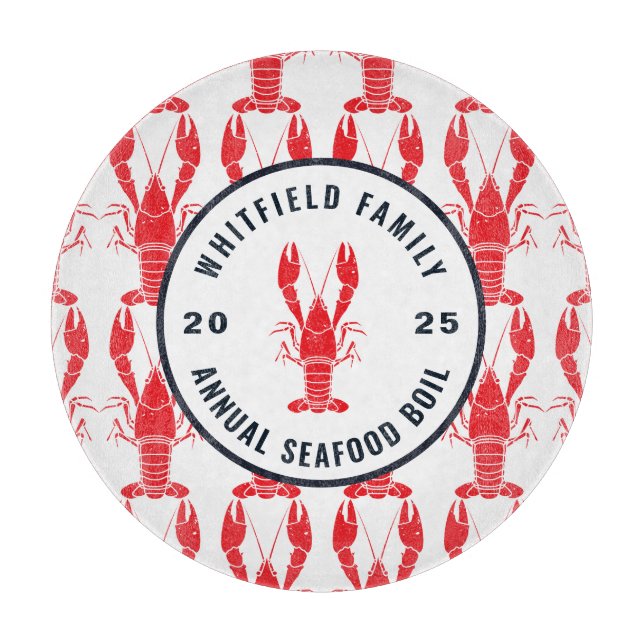 Familj valfri Tillfälle Lobster Boil Personlig (Framsidan)