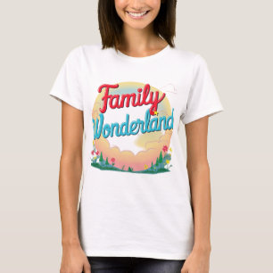 Familj Wonderland T Shirt