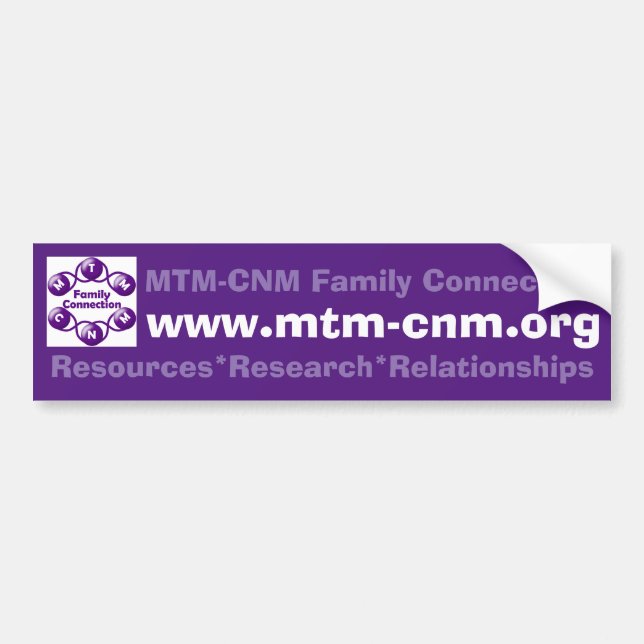 Familjanslutning för bildekal MTM-CNM (Framsidan)