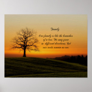 FAMILJCITATIONSTECKEN POSTER