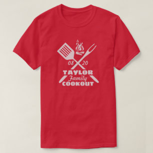 FamiljCookoutmötet, grillar verktygCampfire T Shirt