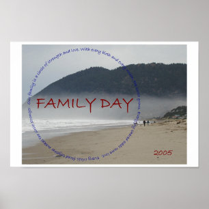 Familjdagaffisch Poster