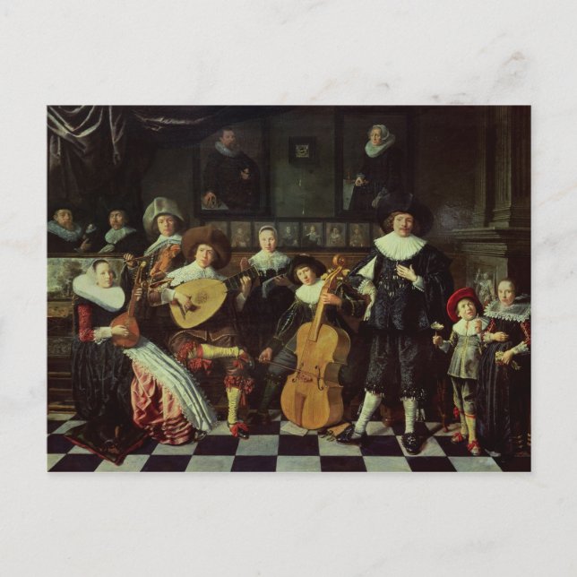 Familjdanandemusik Vykort (Framsida)