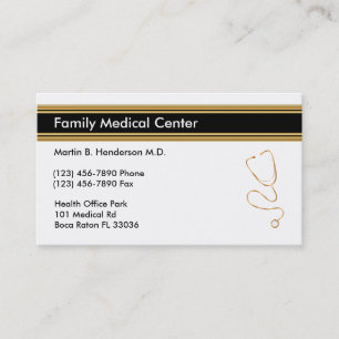 Familjdoktor Visitkort