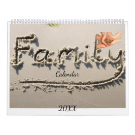 Familje Anpassad Kalender