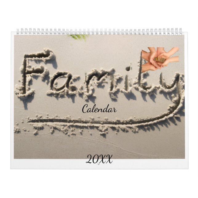 Familje Anpassad Kalender (Omslag)